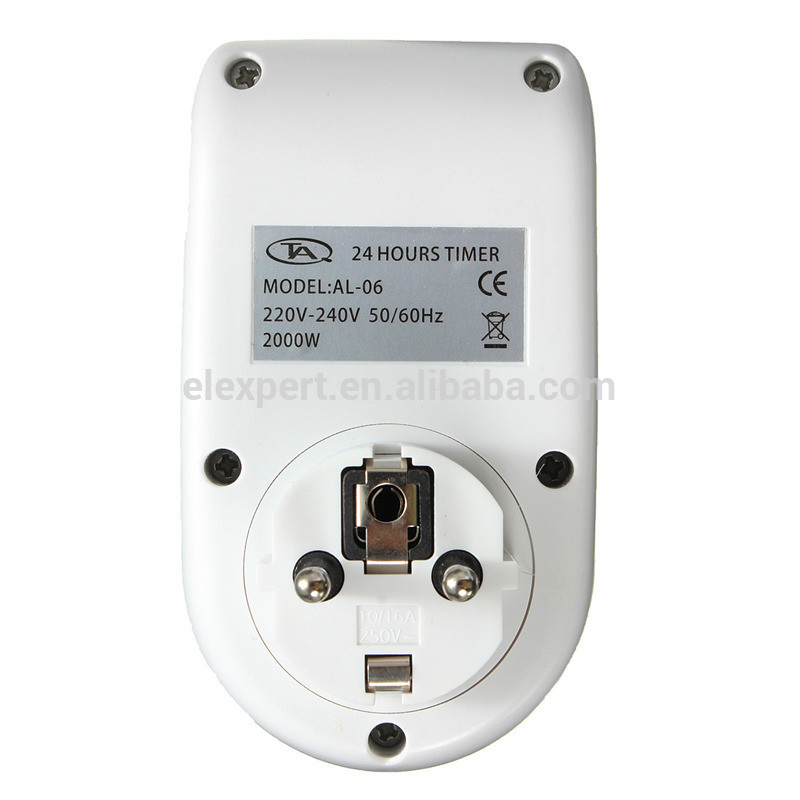 Wenzhou manufacturer EU Type AL-06 auto off witch timer plug