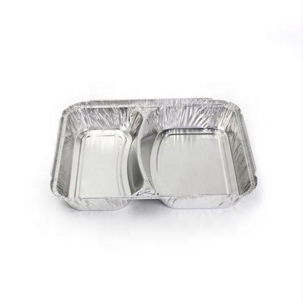 2-compartment lunch box Wholesale Eco- friendly takeaway packaging containers