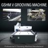 Buy cheap Hydraulic V Groove Cutting Machine 1225 Stainless Steel Auto V Grooving Machine from wholesalers