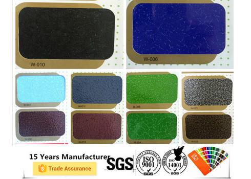 Buy cheap Hybird Texture Performance Powder Coating Electrostatic Spray Ral Color from wholesalers