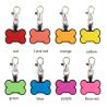 Buy cheap Rose Orange Blank Dog ID Tags Silicone Name Tags For Dogs Personalized from wholesalers