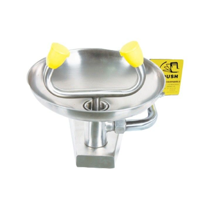 INDUSTRIAL SAFETY SHOWER Stainless steel Wall mounted emergency eyewash station