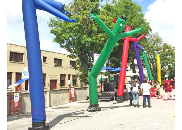 Buy cheap Waving Inflatable Tube Man , Blow Up Dancing Person With Air Blower from wholesalers
