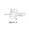 Buy cheap 22611Y BSP Hydraulic Hose Fitting , Hydraulic Hose Pipe Fittings (22611Y ) from wholesalers
