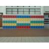 Buy cheap Red / Yellow Plastic School Lockers 4 Tier Waterproof Anti - Corrosion For School from wholesalers