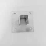 3MM Saddle Clamp Galvanized Steel Pipe Electrical Strut Channel Post Bases