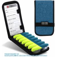 Buy cheap Magnetic Folding Pill Organizer Supplement Case For OTC Medicine, Prescription product