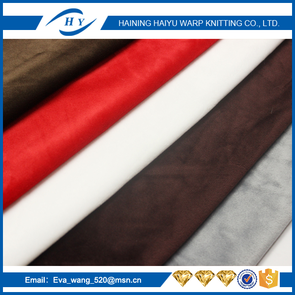 warp knitting fleece fabric short pile fleece knitting fabric Textile Fabric