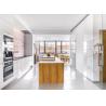 Buy cheap 15mm Modern White Gloss Kitchen Cabinets Natural Wood Kitchen Cabinets Modern from wholesalers