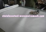 250 - 635 Mesh Stainless Steel Wire Cloth , Woven Metal Mesh Anti - Corrosion