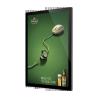 Buy cheap Desktop Magnetic Crystal Slim LED Light Box Iron Stand Menu Cover from wholesalers