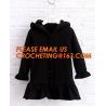 Buy cheap Superior quality kid sweater cute hooded girls thick dress coat, Commercial 100% cotton knitted kids long girls pullover from wholesalers
