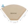 Buy cheap Cone Disposable V60 Drip Coffee Filter Bags Unbleached Natural Paper from wholesalers