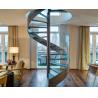 Buy cheap Indoor / Outdoor Modern Steel Spiral Stairs With Stainless Balustrade from wholesalers