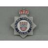 Buy cheap British Transport Police Souvenir Badges Brass Stamped With Imitation Hard Enamel from wholesalers