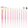 Buy cheap MSDS Plastic Handle Facial Makeup Brushes For Eyes from wholesalers