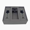 Buy cheap 157gsm Art Paper Wine Glass Packaging Boxes , Wine Glasses Sweet Gift Boxes from wholesalers
