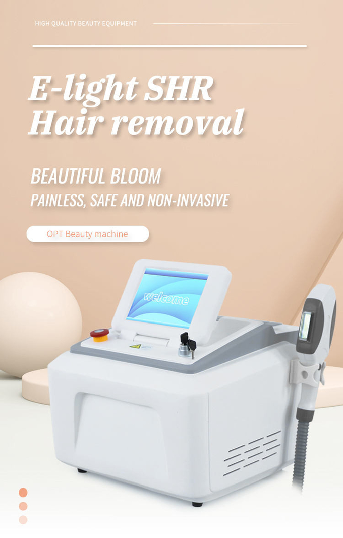 Portable IPL OPT Hair Removal Machine Permanent 300000~500000 Shots