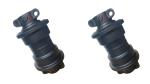 Buy cheap Black E330 Excavator Track Rollers HRC52-58 Hardness Smooth Finish from wholesalers