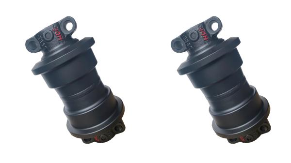 Buy cheap Black E330 Excavator Track Rollers HRC52-58 Hardness Smooth Finish from wholesalers
