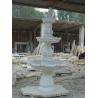 Buy cheap Crane Carved White Marble Stone Water Fountain Decoration from wholesalers