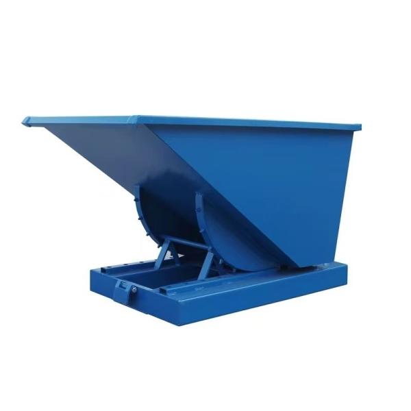 Buy cheap Mild Steel Self Dumping Forklift Bin Self Tipping Bin from wholesalers