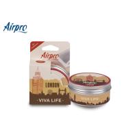 Buy cheap Fragrance Aluminum Vanilla Gel Can Air Freshener product