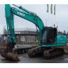 Buy cheap Green Used Kobelco Excavator Hydraulic SK210LC from wholesalers