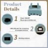Buy cheap Special Day Wedding Phone Guest Book Blue Charging Wedding Guest Audio Book from wholesalers