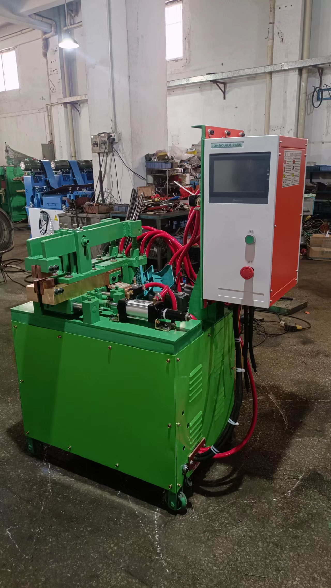 Steel Wire Butt Welding Machine Pneumatic Spot Welder Weight 250 KG Easy to Operate