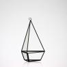 Buy cheap Handmade Glass Homeware Irregular Diamond Shaped Desktop Glass Terrarium Planter from wholesalers