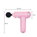 2000mAh Portable Muscle Fascia Massage Gun With 6 Speeds 4 Massage Heads