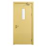 Buy cheap ISO Certified Fire Rated Steel Doors With Glass Interior Security Finished from wholesalers