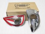 Buy cheap High quality ABS chrome Car front fog light cover For JEEP Grand Cherokee 2013 from wholesalers