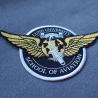 Buy cheap Animal Shape Black Embroidery Custom Clothing Patches from wholesalers