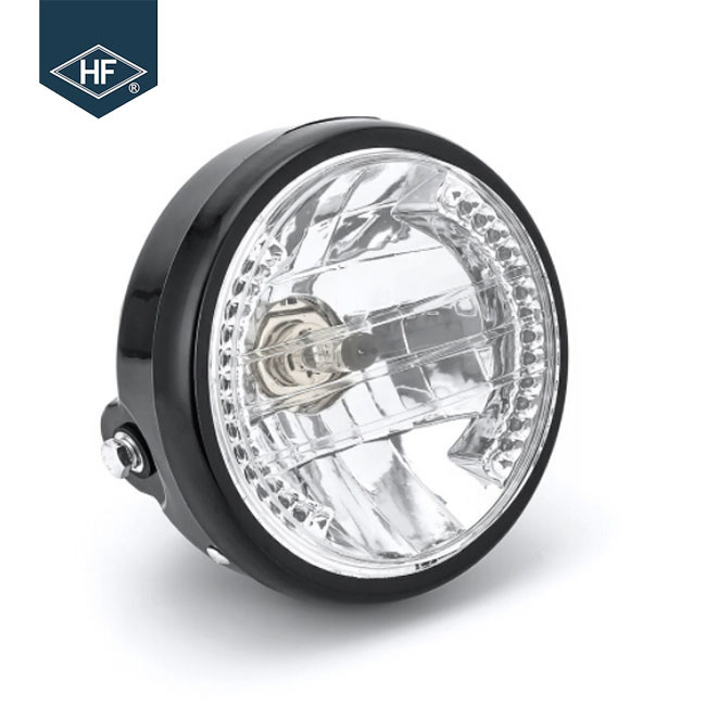 7 " Round Aftermarket Motorcycle Headlights With Turn Signals For Honda
