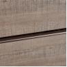 Buy cheap E1 Sliding Door Wardrobes Dark Walnut Walk In Closet Cabinet Design from wholesalers
