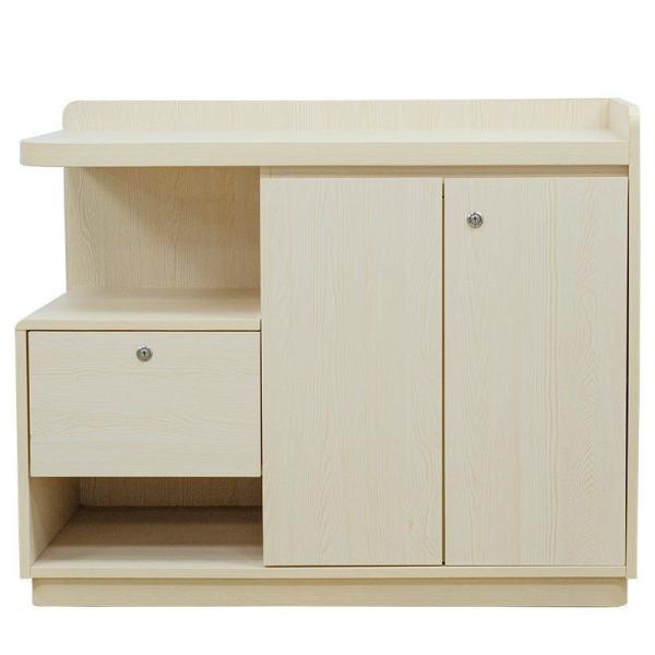Solid Oak Wood Medical Bedside Cabinet For Living Room And Bedroom High