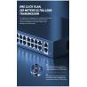 Buy cheap 48V POE Fiber Media Converter 1000M Fx to 10/100/1000M Tx Simplex SM 1310 / 1550nm POE Powered Switch from wholesalers