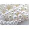 Buy cheap DIY Handmade Whtie Color 3mm -30mm Round ABS Plastic Imitation Pearls Loose Beads from wholesalers
