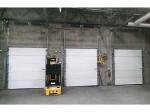 Automatic Industrial Sectional Door Waterproofing Overhead 10mm Insulated
