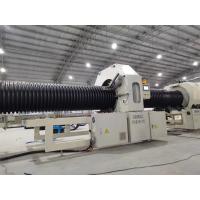 Buy cheap Water Cooling Corrugated Pipe Corrugator ID100 - 630MM HDPE PP Pipe Making product