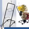 Buy cheap Floral Stand Display Stand /2 bunches flower metal step tiers display rack / POP display stand from wholesalers