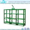 Buy cheap Full Open Steel Mould Storage Racks Powder Coated Finish Corrosion Protection from wholesalers
