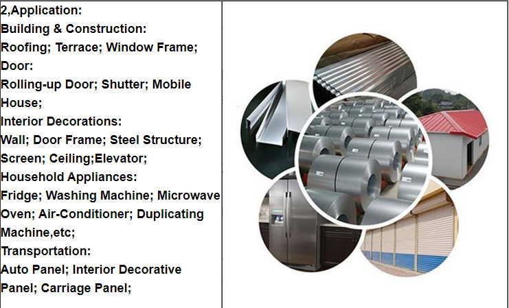 Dx51d Z100 Galvanized Steel Coils Hot Dipped Galvanized Steel Strip