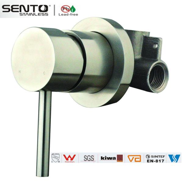 Buy cheap Sento Stainless Steel Single handle wall-mounted shower mixer faucet from wholesalers