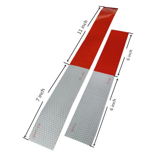 6inch * 6inch / 7inch*11inch Dot C2 Reflective Tape for Safety and Visibility