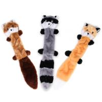 Buy cheap Manufacturer no stuffing squeaky fox squirrel raccoon bea product