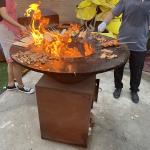 Wood / Charcoal Outdoor Grill Steel Barbecue Portable Bbq Grill