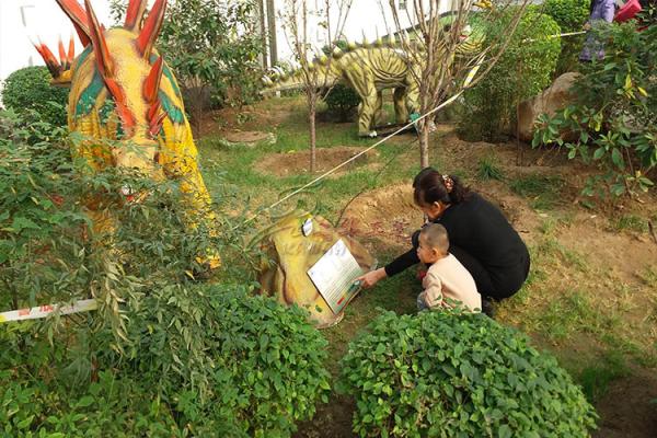 Buy cheap Long 2.5 M Artificial Outdoor Natureal Giant Dinosaur Statue For Shopping Mall from wholesalers